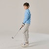 [3차리오더]Kids / Junior golf 고기능성 스트레치 밴딩 팬츠 ( 라이트그레이 )
